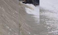 Tarsogno: la Diga del Taro, a monte del paese di Borgotaro - Video