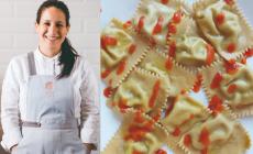 Tortelli, zucchine, menta e peperoncino: la ricetta di Alessandra Bonati