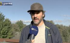 Maltempo, sale il livello dell'Enza. Il sindaco Cesari auspica la pulizia dell'alveo del fiume - Video 