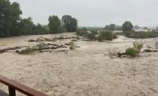 Ponte di Panocchia: si è abbassato il livello della Parma. A Lesignano chiusura straordinaria della viabilità in via della Parma- Foto e Video