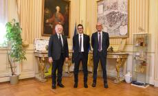 Visita in Municipio per il  presidente e il vicepresidente della Camera di Commercio dell’Emilia 