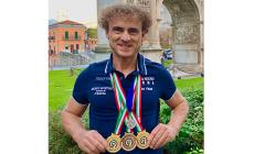 Tiro a segno, tre medaglie per il felegarese  Andrea Vicini
