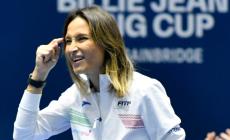 L'annuncio choc di Tathiana Garbin, la capitana della squadra di tennis femminile: "Ho un tumore, dovrò essere operata di nuovo, ma non mollo"
