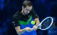 Torino, Atp Finals: Medvedev vince in due set il derby russo con Rublev