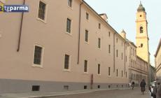 Il Collegio delle Orsoline torna all'antico: facciata tinta di beige - Video