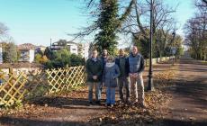 Cittadella, finalmente la nuova staccionata nella parte superiore del parco- Foto
