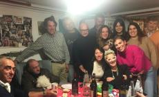 Cena bussetana per Rhett Turner con gli amici del Bunker