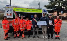 Calestano: pranzo sociale del circolo Ancescao durante il quale l'associazione ha donato in beneficienza 42.000 euro