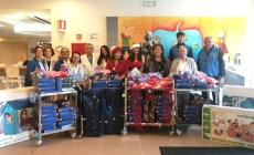 Con AGD Parma odv un carico di doni per i bambini ricoverati nei reparti pediatrici del Maggiore