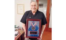 Sal Varriale premiato a New York come ambasciatore del baseball