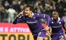 Serie A: la Fiorentina  parte piano ma poi batte il Torino (1-0) e  adesso  spera nella Champions