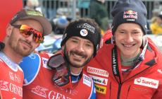 Azzurro Schieder 2/o in discesa Kitzbuehel, vince Sarrazin 