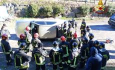 Addestramento per i Vigili volontari di Borgotaro- Foto