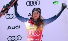 Goggia tradita dal vento: ancora terza nella libera di Cortina