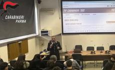 Fidenza: i carabinieri incontrano gli studenti del «Berenini»