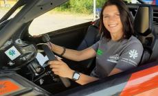 E' morta scivolando in un canalone Giulia Maroni, la campionessa di rally