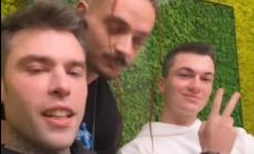 Matteo ospite di  Fedez al muschio selvaggio 