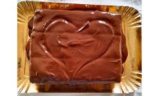 Una mattonella per San Valentino, dolce al cioccolato per la serata dedicata all'amore