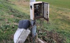 Manomessa centralina sulla provinciale cremonese: vandalismo?