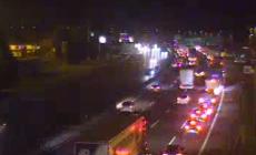 A1, scontro fra due camion e un'auto: 9 chilometri di coda fra Modena Nord e Reggio Emilia