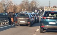 Tamponamento a catena in tangenziale sud: nessun ferito, ma code