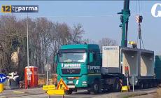 Ravadese, lavori sulla provinciale 72: posati i prefabbricati sul cavo Burla - Video