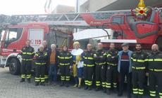 Al Dsèvod in visita ai Vigili del Fuoco con la Famija Pramzana