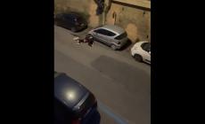 Via Palermo, violenta rissa in strada: il video virale sui social 