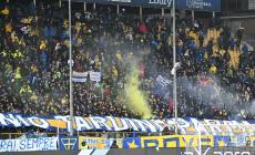 Prova di forza del Parma nel secondo tempo: Delprato fa esplodere (ancora) il Tardini all'ultimo respiro: Brescia battuto 2-1 - Crociati momentaneamente a +9 dalla Cremonese: la classifica