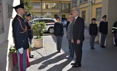 Commemorazione del  46^ anniversario della strage di via Fani, una corona sulla lapide di  Francesco Zizzi