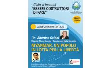  Myanmar: incontro con Albertina Soliani su Aung San Suu Kyi e il suo popolo