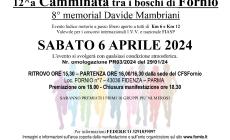 Camminata tra i boschi di Fornio 12^ edizione