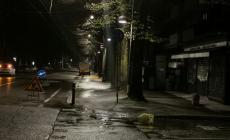 Perdita d'acqua, disagi nella zona di via Sidoli nella sera di Pasqua - Foto 