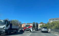 Lavori su ponte Italia, code in mattinata - Le foto