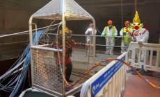 Anche due vigili del fuoco di Parma nella squadra che sta cercando i dipersi alla centrale Enel di Bargi