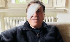 Gianni Morandi bendato su social scherza, 'ho fatto a pugni' 