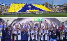 Doppia festa al Tardini: il Parma pareggia 1-1 con la Cremonese e vince il campionato di serie B - Delprato alza la coppa, esplode il popolo crociato (Video)