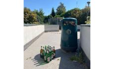 Area cani di via Gulli in condizioni pietose- Foto