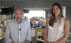 La pallavolista parmigiana Alessia Gennari giocherà negli Stati Uniti - Videointervista 