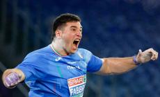 Europei di Roma: Fabbri medaglia d'oro nel lancio del peso