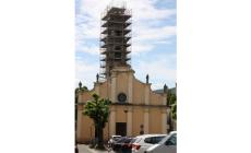Bardi:  iniziati i lavori per il restauro del campanile della Chiesa di San Giovanni