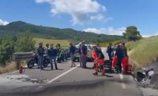 Domenica nera per i motociclisti: quattro incidenti, in tre sono in gravi condizioni - Video