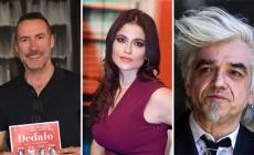  Veronica Gentili e Morgan oggi sul palco di «Dedalo». In caso di maltempo, incontro al Palazzo del Governatore