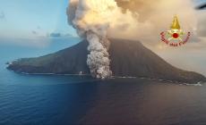 Stromboli, ripresa l'attività effusiva del vulcano alla Sciara del fuoco