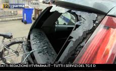 Incidente in via Trieste:  scontro tra un'auto e una bicicletta. Il ciclista sfonda il lunotto 