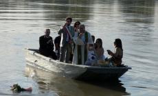 Rito della benedizione delle acque del Po e poi la festa - guarda chi c'era