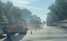 Pontetaro, code chilometriche a causa dei lavori sul ponte: rallentamenti e disagi- Video