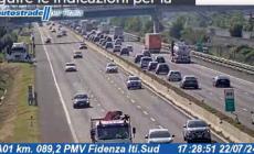 Autocisa, coda fra Berceto e Pontremoli per lavori 