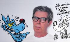 Alberto, il lupo blu  timido e innamorato 