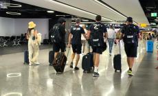 Tamberi è partito da Fiumicino
